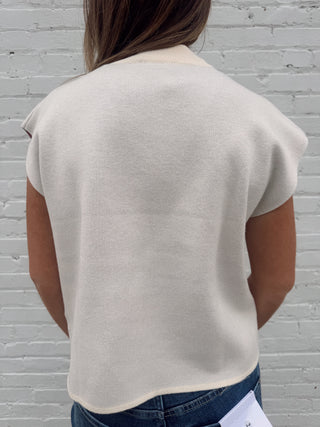 Seaside Lobster Knit Vest Top