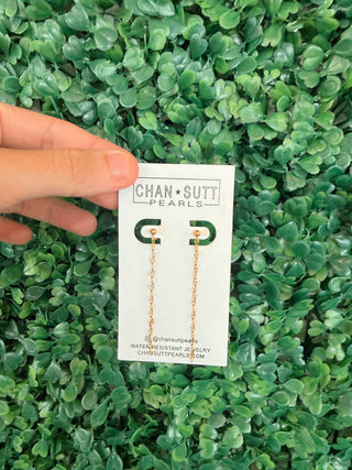 DAINTY CHAIN EARRINGS
