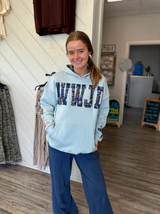 Simply Southern WWJD Applique Pullover