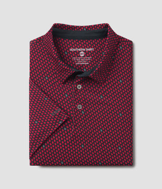 Southern Shirt Company Dawg Walk Printed Polo - Dawg Nation