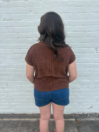 Maple Harvest Chenille Sweater