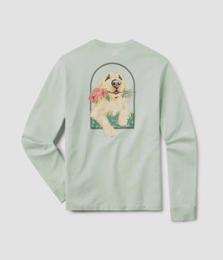 Southern Shirt Company Floral Fetch Tee - Cool Mint