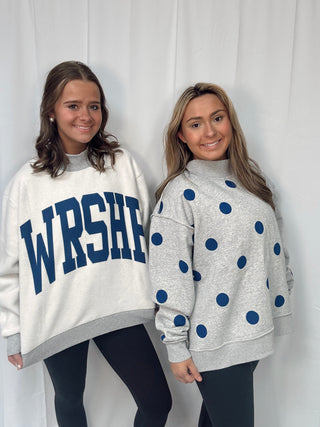 Double Take Reversible WRSHP Sweatshirt
