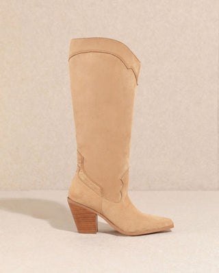 The Classy Suede Western Boot