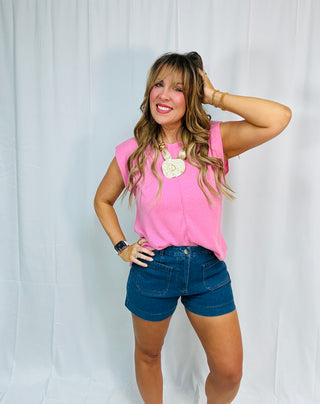 Everyday Ease Denim Shorts