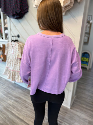 Long Weekend Knit Sweatshirt