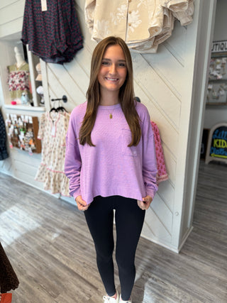 Long Weekend Knit Sweatshirt