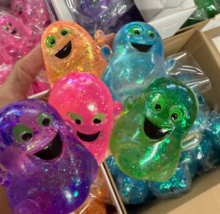 Sparkle Boo Ghost Squishy (5 Colors)