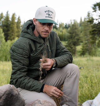 Burlebo Puffer Jacket - Mallard Green