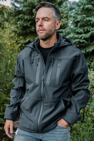 Burlebo Challenger Jacket - Gun Metal Grey