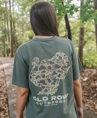 Camo Turkey Pocket Tee by Old Row