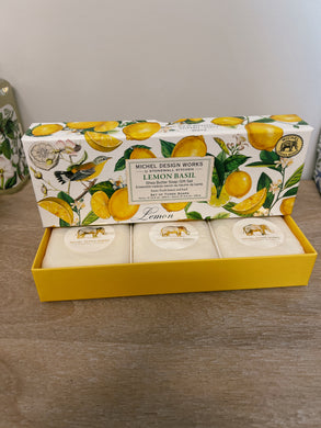 Lemon Basil Soap Gift Set