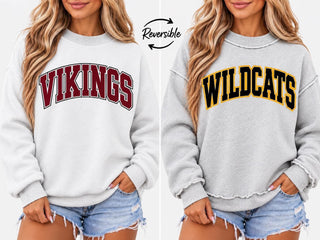 House Divided Reversible Vikings & Wildcats Sweatshirt Preorder 10/15