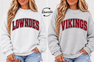 Reversible Lowndes & Vikings Sweatshirt Preorder ETA 10/15