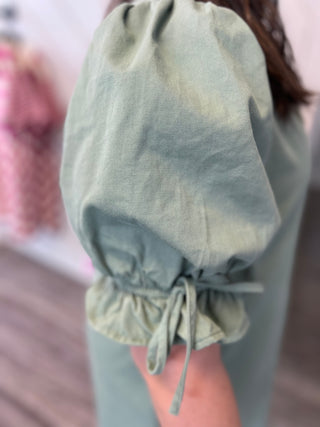 Serene Sage Dress