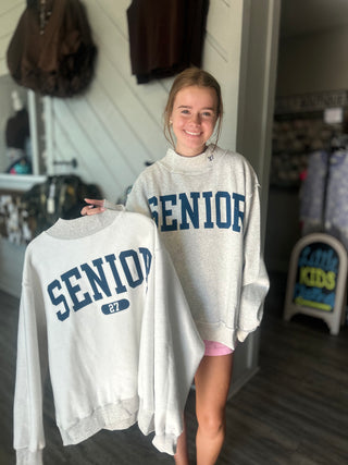 Class of ’27 Reversible Senior Mockneck Sweatshirt