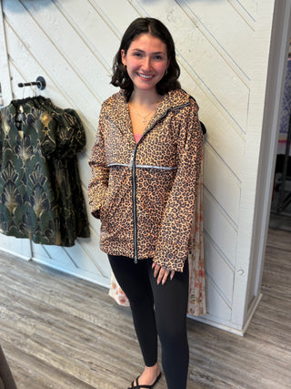 Lulu Mac Leopard Raincoat