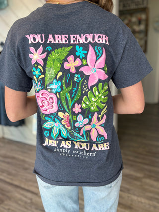 Simply Southern You are Enough Graphic Tee