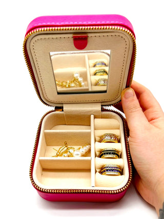 Simply Southern Travel Jewelry Case  (3 Colors)