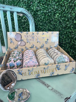 Simply Southern Bloom Cosmetic Mirror (4 Color Options)