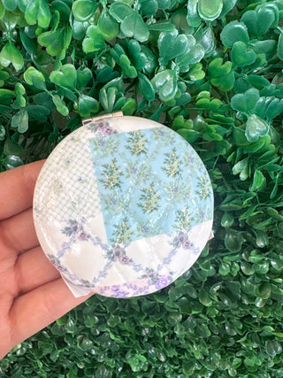 Simply Southern Bloom Cosmetic Mirror (4 Color Options)