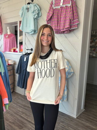 Mother Hood Ivory Graphic Tee