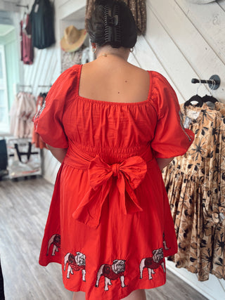 The Puff Sleeve Dress Georgia