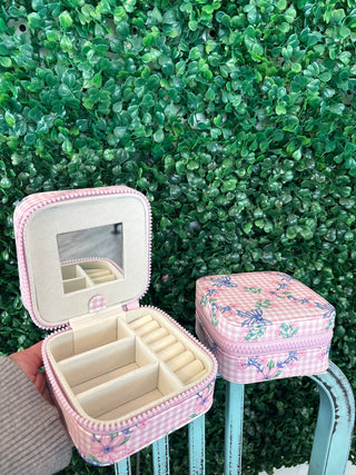 Simply Southern Quilted Jewelry Box (3 Colors)