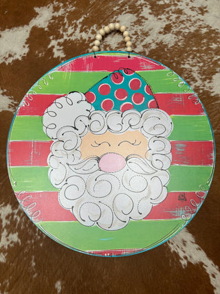 Santa 23" Door Hanger