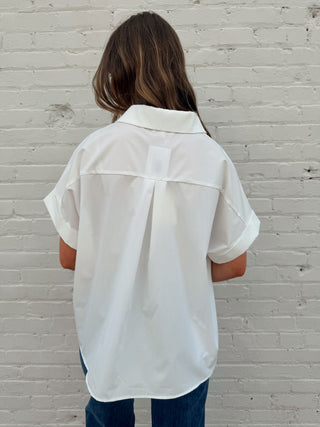 Seaside Starfish Button-Up Top