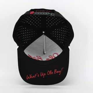 OLE BOY Georgia Game Day Performance Golf Hat - Black