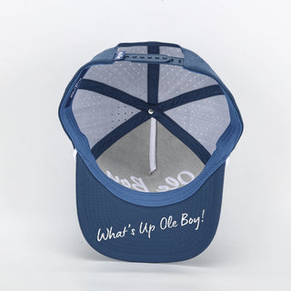 OLE BOY Blue Performance Golf Hat
