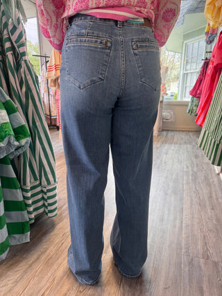 Judy Blue Main Street Column Jeans