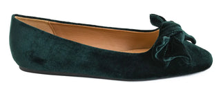 Corky's Burgundy Velvet Sugar Rush Flats in Evergreen