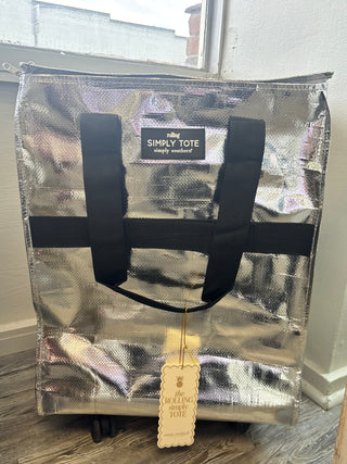 Simply Southern Rolling Tote (Available in 4 colors)