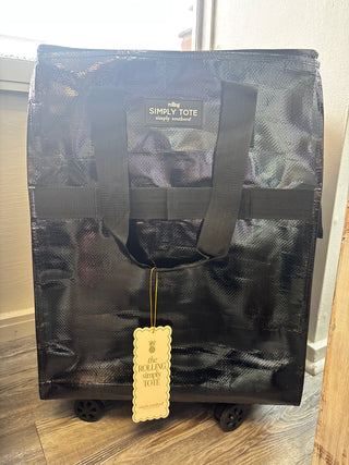 Simply Southern Rolling Tote (Available in 4 colors)