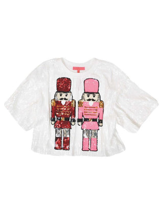 Sequin Nutcracker Top