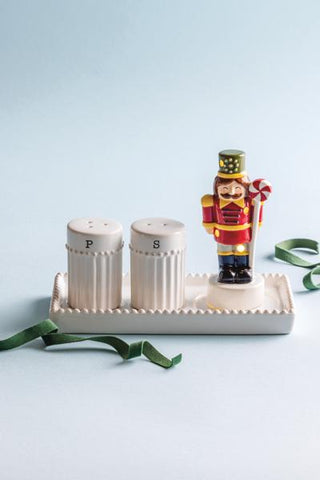 Mud Pie Nutcracker Light Up Sitter