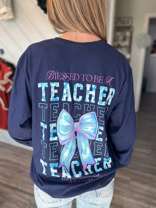 Simply Southern Long Sleeve Teacher Tee