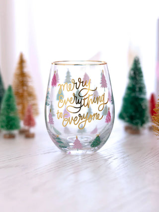 Mary Square Stemless Wine Glass | Merry Everything