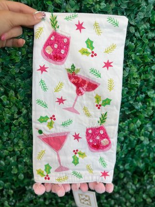 Mary Square Tea Towel Embellished Spirits