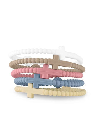 Coastal Pastels Faith Bracelet Set