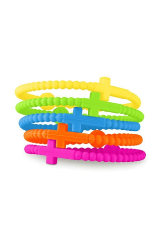 Neon Brights Faith Bracelet Set