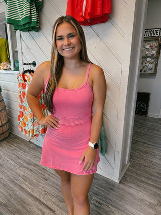 Sunset Move Mineral Wash Cami Dress
