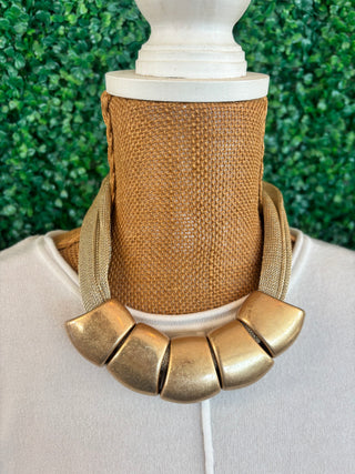 The Golden Hour Statement Necklace