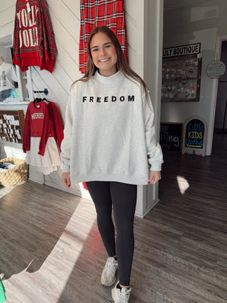 Legacy & Freedom Reversible Mock Neck Pullover