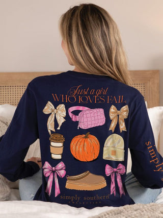 Simply Southern Loves Fall Graphic Tee