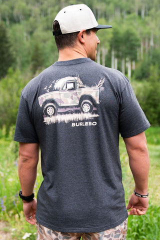 Burlebo Loaded Down Bronco - SS - Heather Black