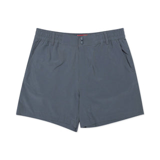Burlebo Men's Everyday Performance 7" Shorts River Rock Grey/Classic Deer Camo Pocket