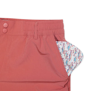 Burlebo Everyday Short - Red Clay - Fish Pocket